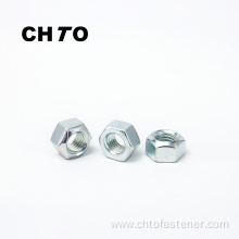 ISO 7042 Grade 8 Zinc plated All metal hexagon lock nuts